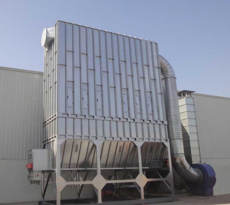 益鹏塑胶厂除尘工程完工工艺流程介绍